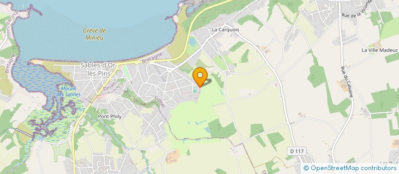 localisation de l'entreprise MONSIEUR DANIEL LE GOFF  FREHEL