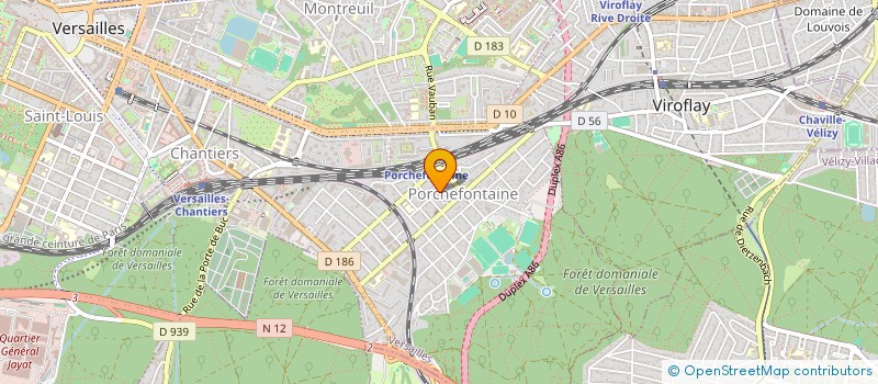 localisation de l'entreprise MONSIEUR DANIEL LE MOIGNE à VERSAILLES