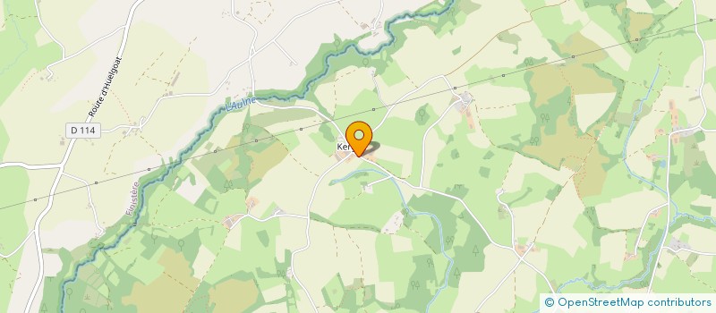 localisation de l'entreprise MONSIEUR DANIEL LE ROUX  PLOURAC H