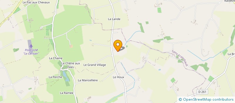 localisation de l'entreprise MONSIEUR DANIEL LE TISSIER à PASSAIS VILLAGES