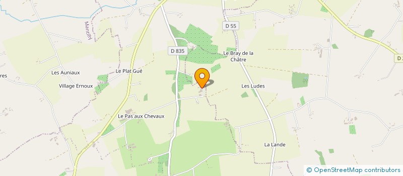 localisation de l'entreprise MONSIEUR DANIEL LEBLANC à PASSAIS VILLAGES