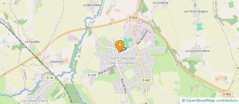 localisation de l'entreprise MONSIEUR DANIEL LEBOSSE à SAINT-GEORGES-DES-GROSEILLERS