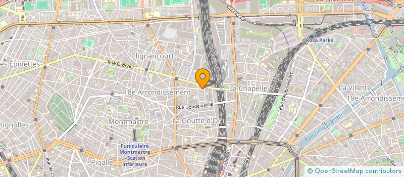 localisation de l'entreprise MONSIEUR DANIEL LEBOURGEOIS  PARIS