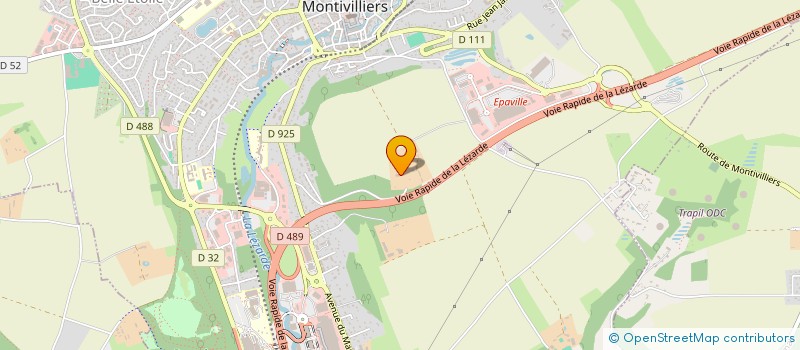 localisation de l'entreprise MONSIEUR DANIEL LEBRUN  MONTIVILLIERS