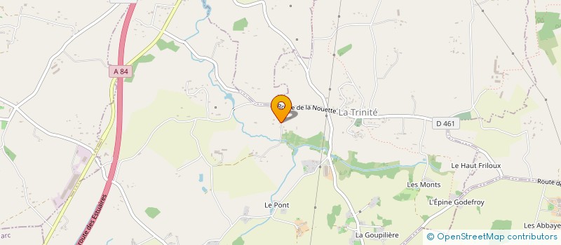 localisation de l'entreprise MONSIEUR DANIEL LECHEVALLIER à LA TRINITE