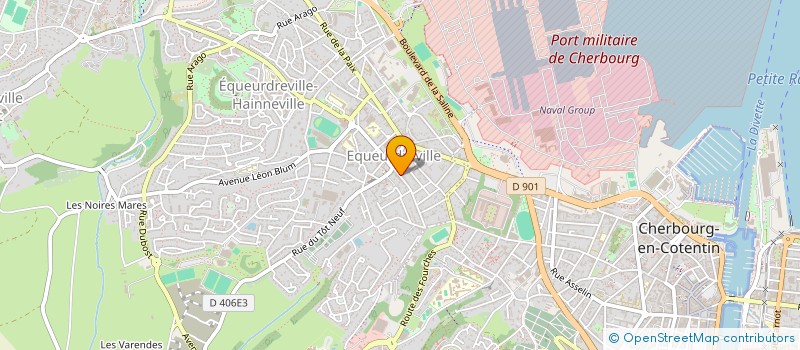 localisation de l'entreprise MONSIEUR DANIEL LECIGNE à CHERBOURG-EN-COTENTIN