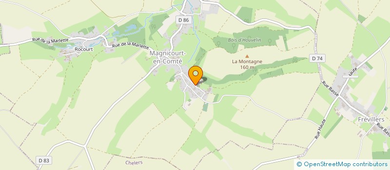 localisation de l'entreprise MONSIEUR DANIEL LECLERCQ  MAGNICOURT-EN-COMTE