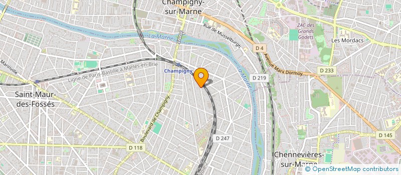 localisation de l'entreprise MONSIEUR DANIEL LECOINTRE à SAINT-MAUR-DES-FOSSES