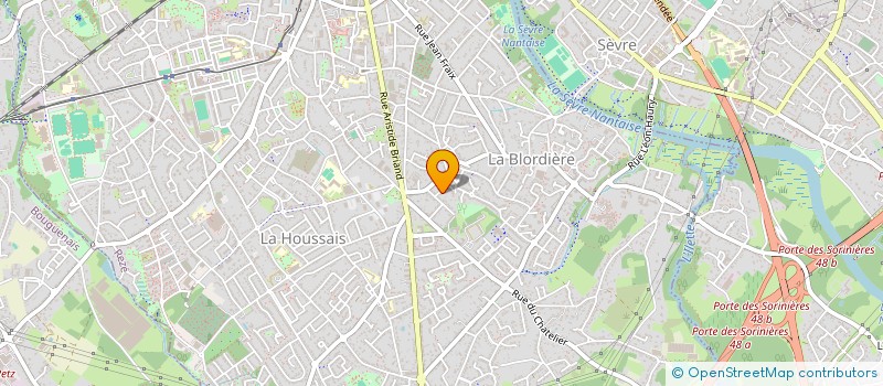 localisation de l'entreprise MONSIEUR DANIEL LECOLLINET  REZE