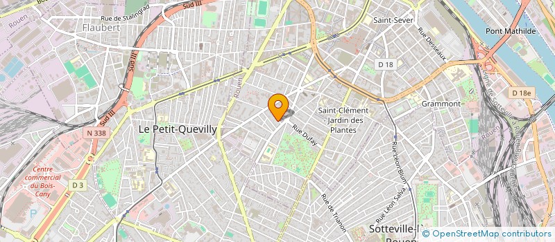 localisation de l'entreprise MONSIEUR DANIEL LECOMTE  ROUEN