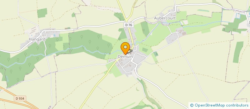 localisation de l'entreprise MONSIEUR DANIEL LECUYER  DEMUIN
