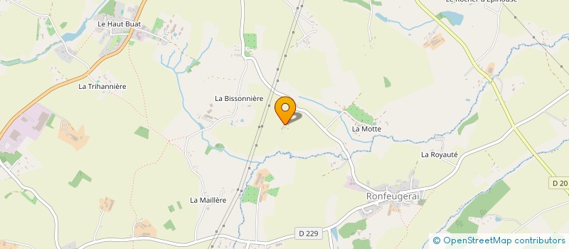 localisation de l'entreprise MONSIEUR DANIEL LEGEAY à ATHIS-VAL DE ROUVRE