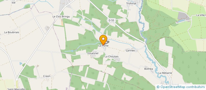 localisation de l'entreprise MONSIEUR DANIEL LEGENDRE  SAINT-JUST