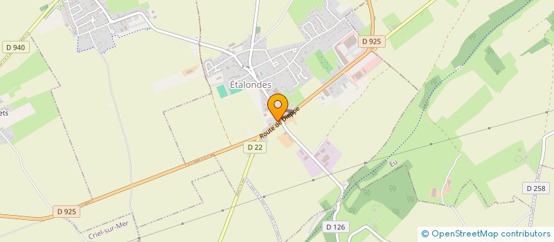 localisation de l'entreprise MONSIEUR DANIEL LELONG  ETALONDES