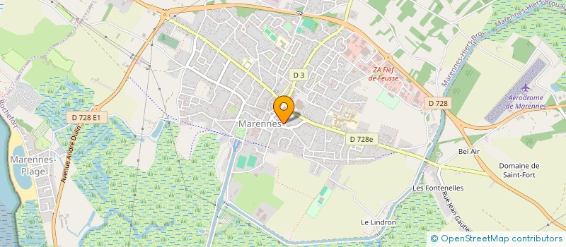 localisation de l'entreprise MONSIEUR DANIEL LEMAIRE  FONTAINE-CHALENDRAY