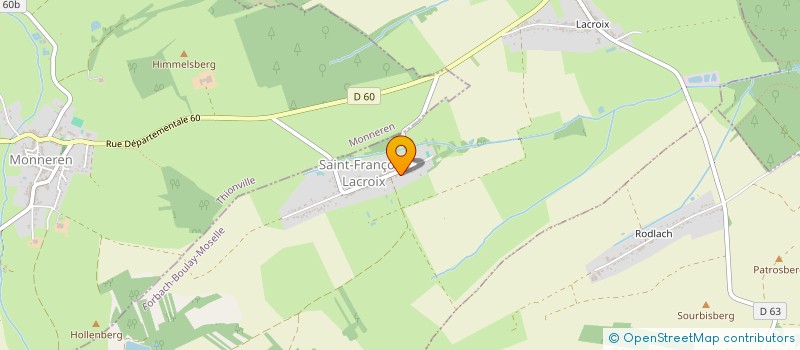 localisation de l'entreprise MONSIEUR DANIEL LEMAL  HEINING-LES-BOUZONVILLE