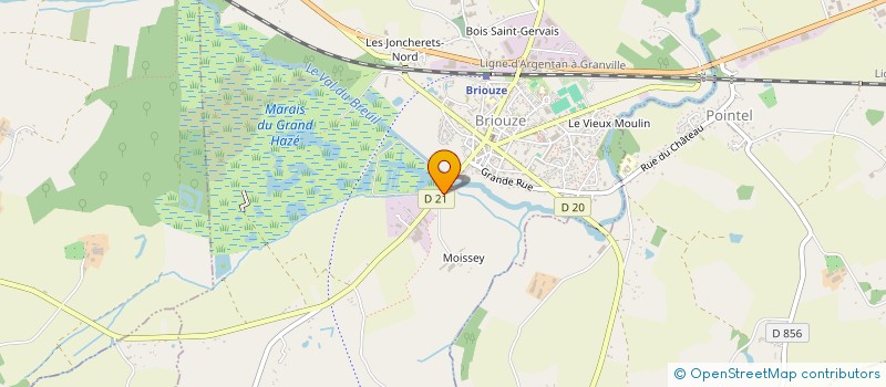 localisation de l'entreprise MONSIEUR DANIEL LEMANCEL à BRIOUZE