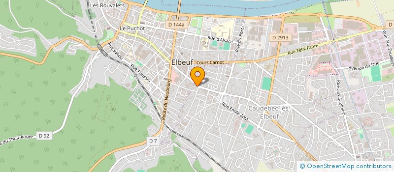 localisation de l'entreprise MONSIEUR DANIEL LEMARCHAND à CAUDEBEC-LES-ELBEUF