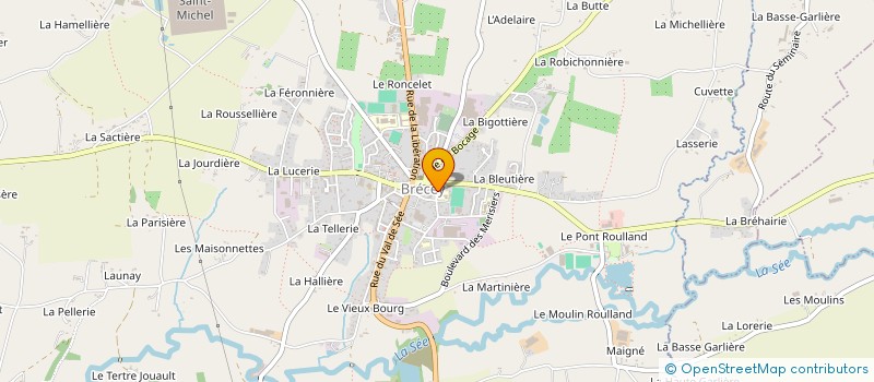 localisation de l'entreprise MONSIEUR DANIEL LEMENAGER à BRECEY