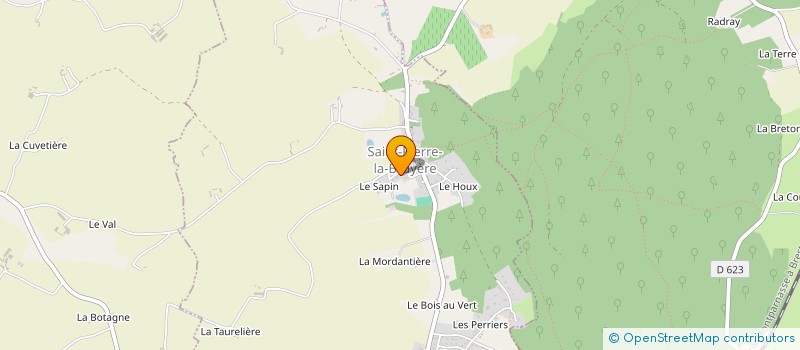 localisation de l'entreprise MONSIEUR DANIEL LENFANT à SAINT-PIERRE-LA-BRUYERE