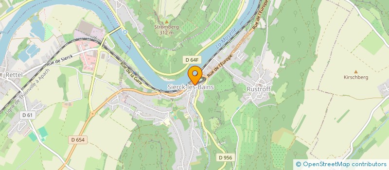 localisation de l'entreprise MONSIEUR DANIEL LEONARD  KIRSCHNAUMEN