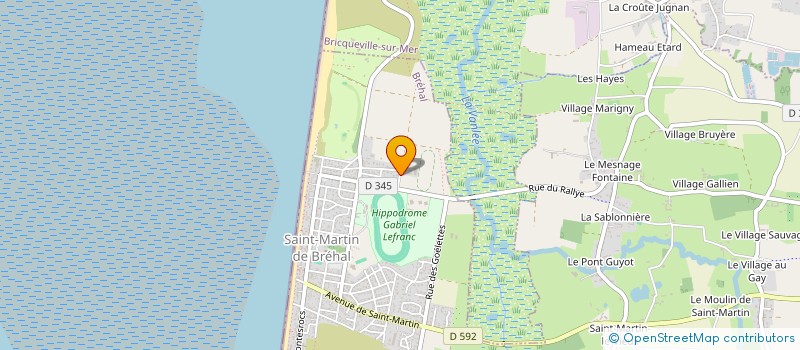 localisation de l'entreprise MONSIEUR DANIEL LEPIONNIER  BREHAL