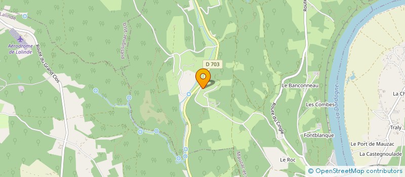 localisation de l'entreprise MONSIEUR DANIEL LEQUELENEC  MAUZAC-ET-GRAND-CASTANG