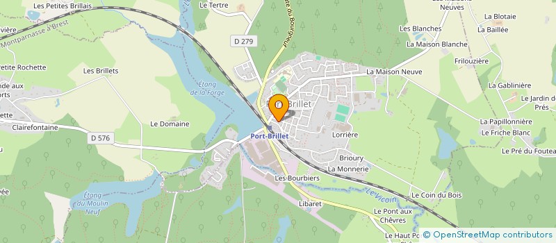 localisation de l'entreprise MONSIEUR DANIEL LERAY  PORT-BRILLET