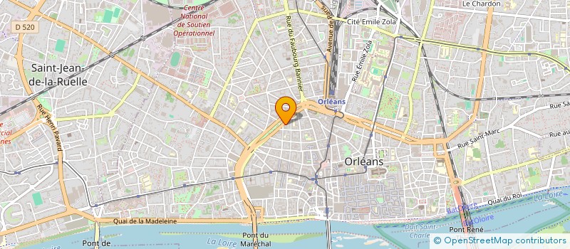 localisation de l'entreprise MONSIEUR DANIEL LEREDE à ORLEANS