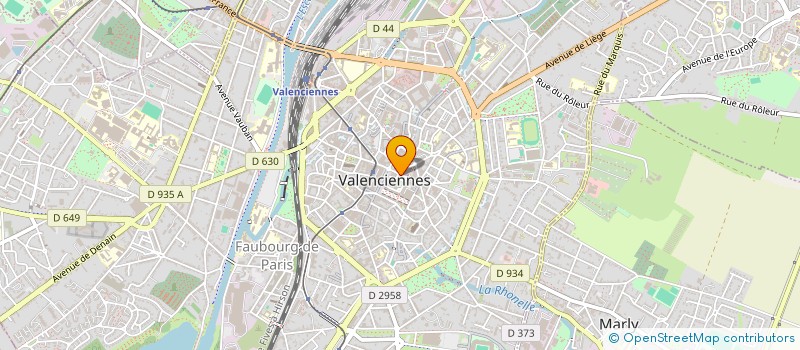 localisation de l'entreprise MONSIEUR DANIEL LERNOUD  VALENCIENNES