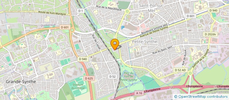 localisation de l'entreprise MONSIEUR DANIEL LEROY à DUNKERQUE