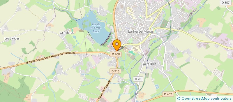 localisation de l'entreprise MONSIEUR DANIEL LESZCZYNSKI à LA FERTE MACE