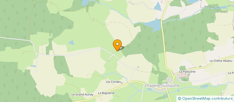 localisation de l'entreprise MONSIEUR DANIEL LETANG à CHAPELLE-GUILLAUME