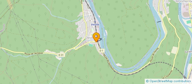 localisation de l'entreprise MONSIEUR DANIEL LETZELTER  DEVILLE