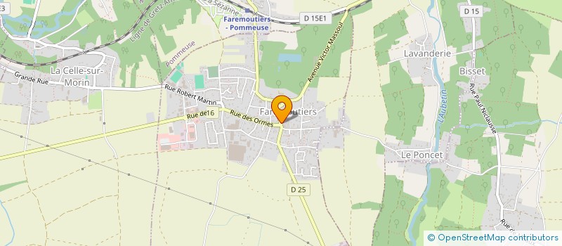 localisation de l'entreprise MONSIEUR DANIEL LEVY à FAREMOUTIERS
