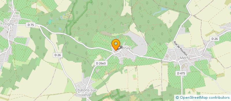 localisation de l'entreprise MONSIEUR DANIEL LIANCE  CHENAY