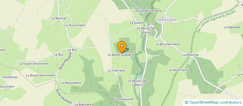 localisation de l'entreprise MONSIEUR DANIEL LIARD à TOUROUVRE AU PERCHE