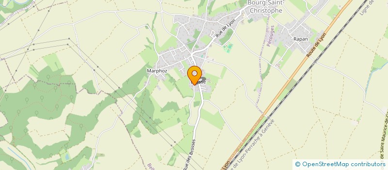 localisation de l'entreprise MONSIEUR DANIEL LIATOUT  BOURG-SAINT-CHRISTOPHE