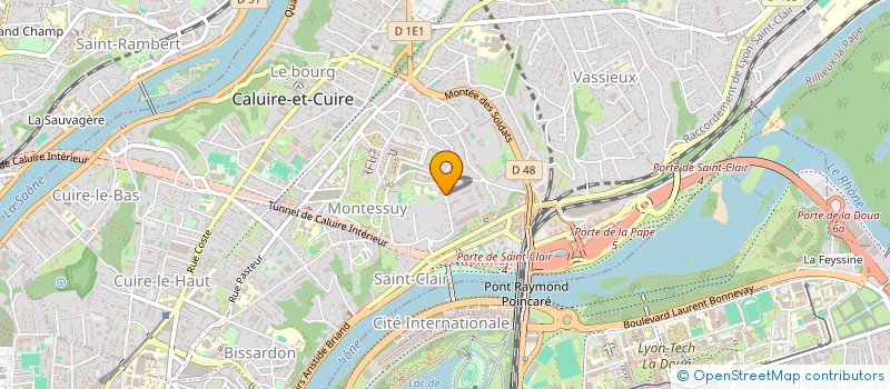 localisation de l'entreprise MONSIEUR DANIEL LIBERT  CALUIRE-ET-CUIRE