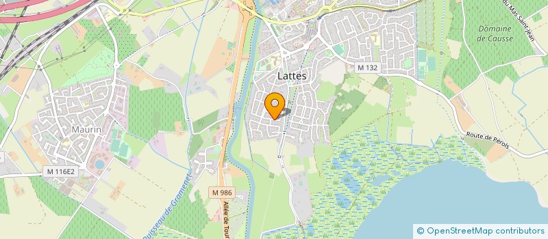 localisation de l'entreprise MONSIEUR DANIEL LIMODIN à LATTES