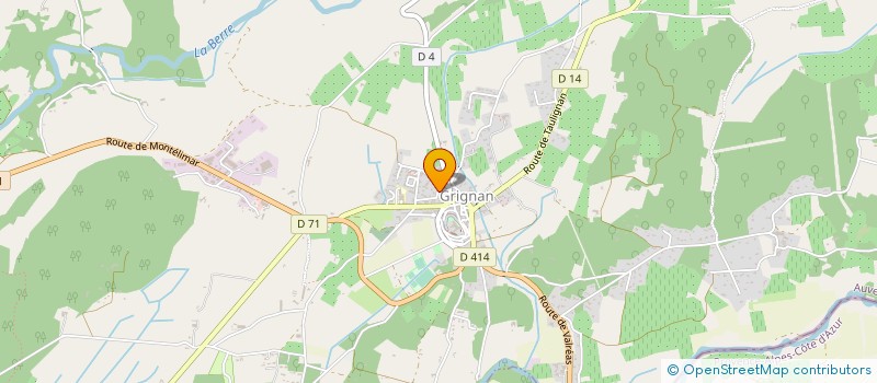 localisation de l'entreprise MONSIEUR DANIEL LINDEMANN à GRIGNAN