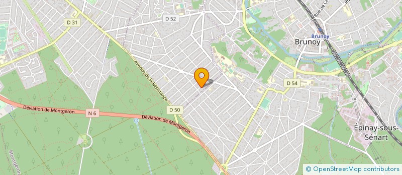 localisation de l'entreprise MONSIEUR DANIEL LOCQUENEUX  YERRES