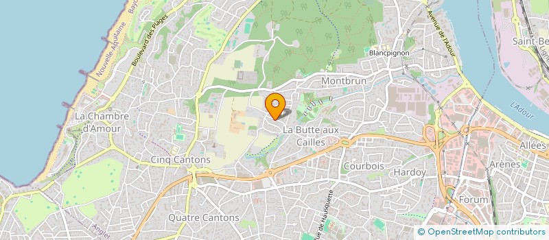 localisation de l'entreprise MONSIEUR DANIEL LOMBARD  ANGLET