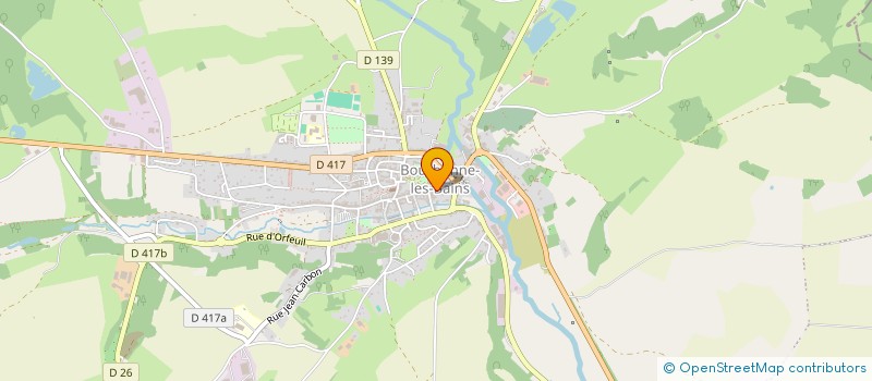 localisation de l'entreprise MONSIEUR DANIEL LONGELIN à BOURBONNE-LES-BAINS