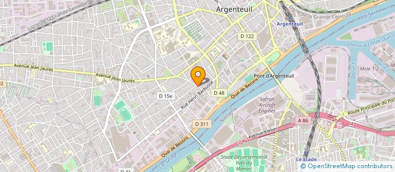 localisation de l'entreprise MONSIEUR DANIEL LOPEZ-CUARTERO à ARGENTEUIL
