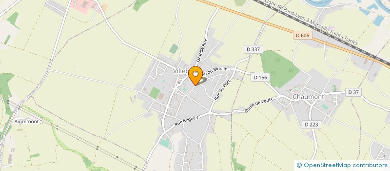 localisation de l'entreprise MONSIEUR DANIEL LORAND à VILLEBLEVIN