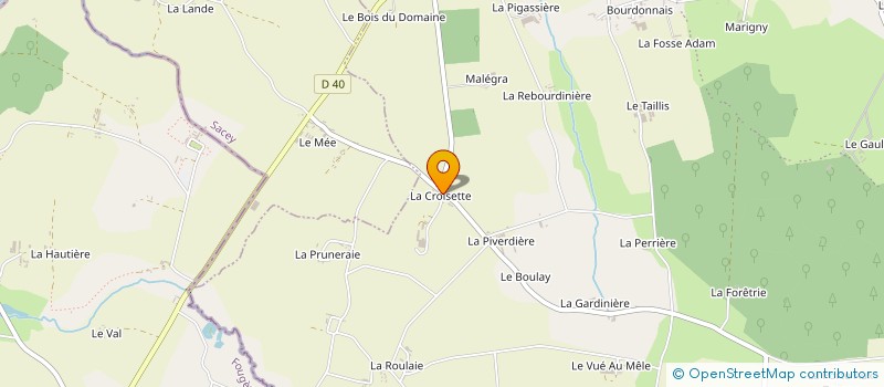 localisation de l'entreprise MONSIEUR DANIEL LORIN à SAINT-JAMES