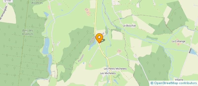 localisation de l'entreprise MONSIEUR DANIEL LORTON  POISSON