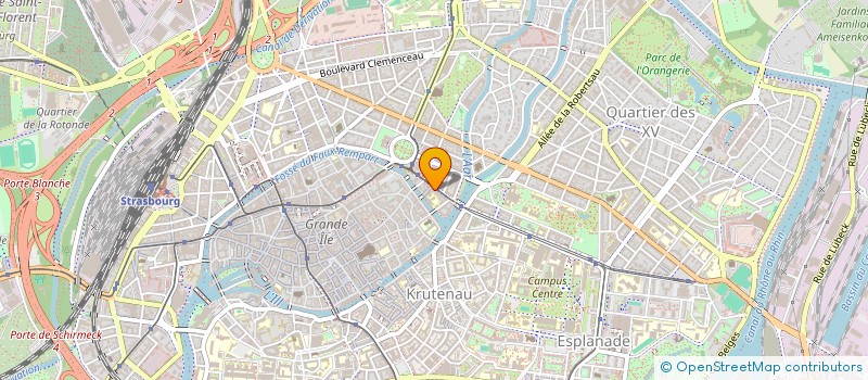 localisation de l'entreprise MONSIEUR DANIEL LOTZ à STRASBOURG
