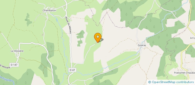 localisation de l'entreprise MONSIEUR DANIEL LOUBAT  SAINT-LEGER-DU-MALZIEU